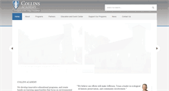 Desktop Screenshot of collinsacademy.com